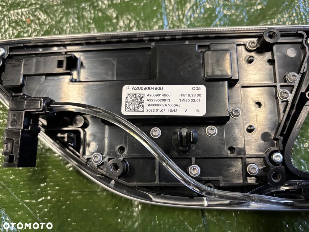 Mercedes C Klasa W206 panel regulacji fotela prawy lewy przód A2069004908 A2069006808 - 5