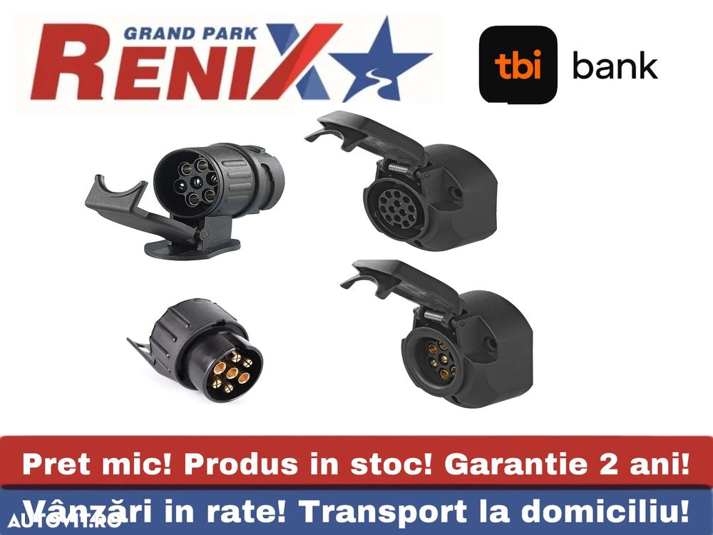 Adaptor remorca 7-13 pini/13-7pini /Priza 7 pini/13 pini - 1
