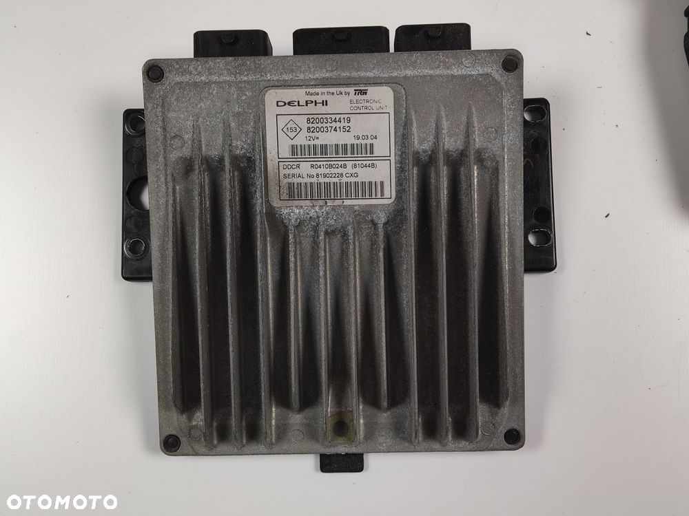 RENAULT MEGANE II 1.5DCI Komputer Silnika Kluczyk Blokada Kierownicy - 7