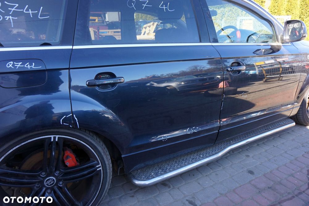 DRZWI TYLNE PRAWE Q7 4L LIFT LZ5Q  CZARNY AUDI 2009-2015 - 4