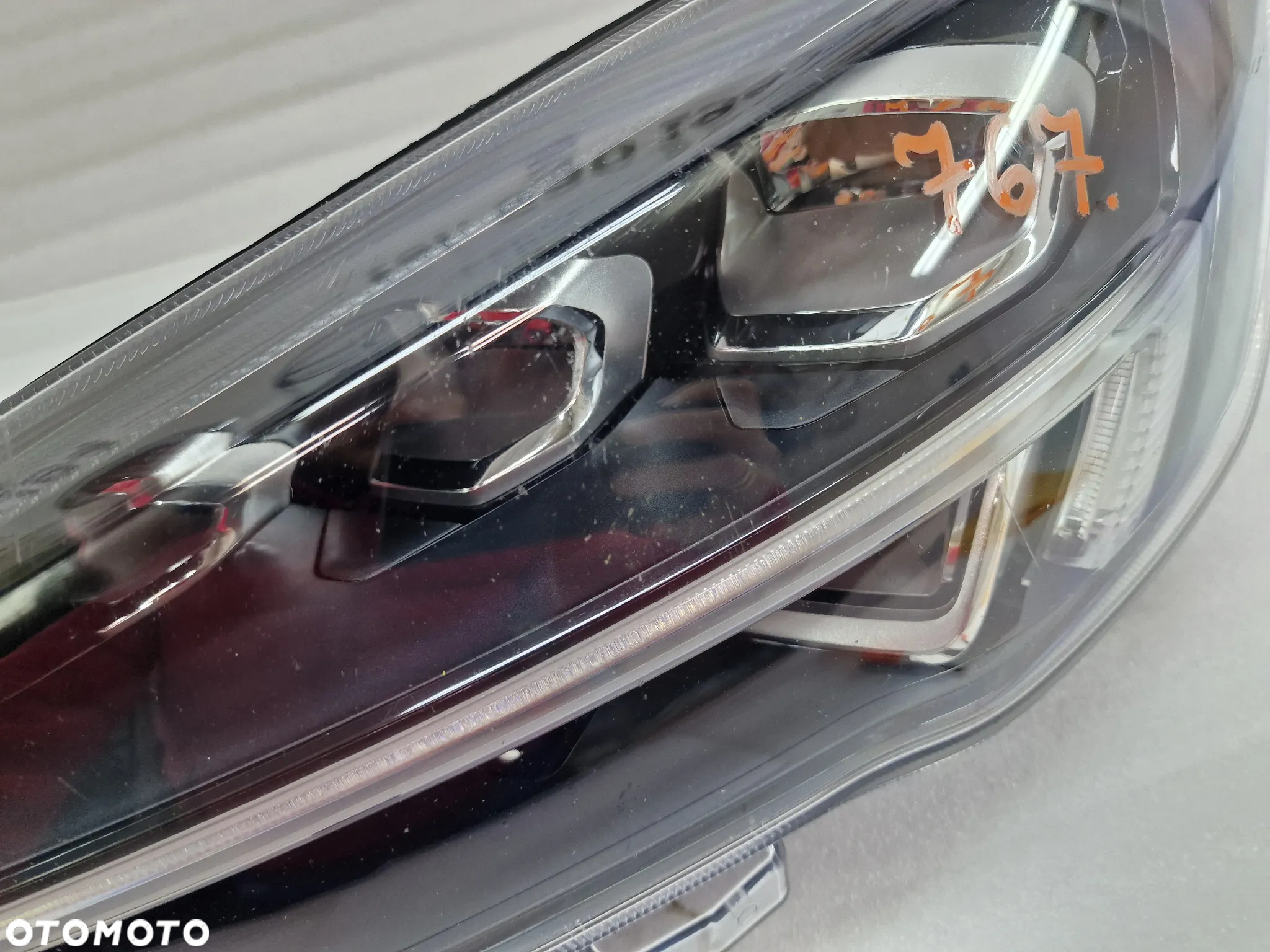 FORD FOCUS MK4 18- LEWA LAMPA PRZEDNIA PRZÓD FULL LED FULLLED , NR JX7B-13E015-CE / JX7B13E015CE , POSIADA PRZETWORNICE , NR AUKCJI LA767 - 8