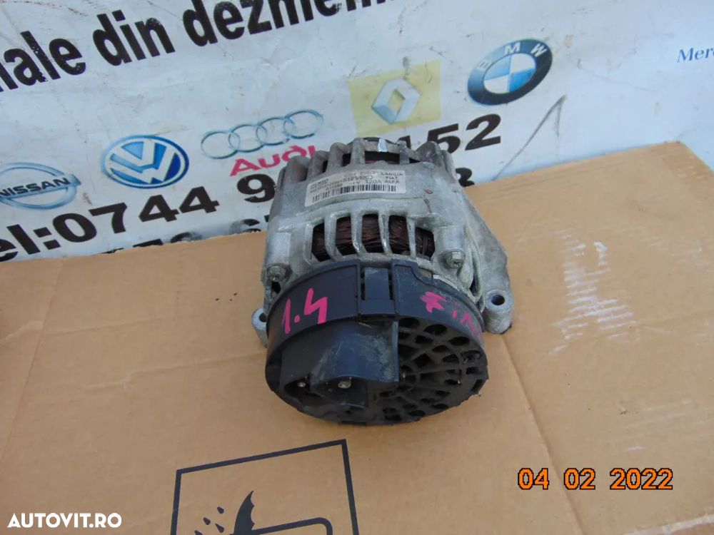 Alternator Fiat 1.4 benzina Tipo doblo 500 500l 500c evo punto panda bravo alfa romeo mito giuliett - 1