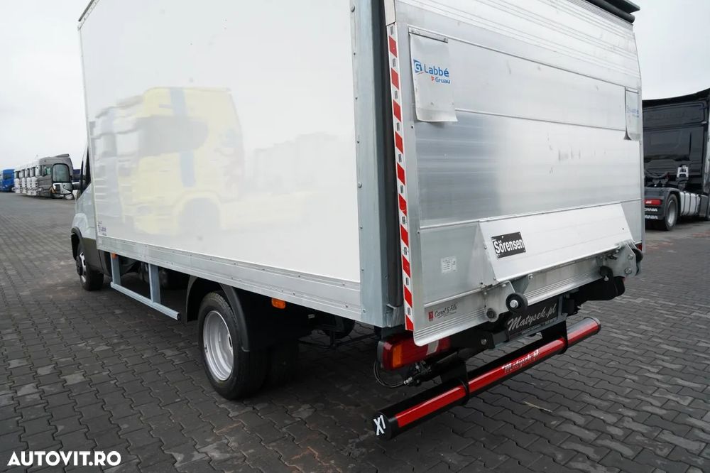 Iveco DAILY 35-160 / 4.3 M CONTAINER / TAIL / TWIN GVWR: 3500 KG / 2022 - 11