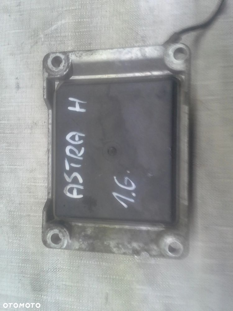 Opel Astra H III 1.6 16V Z16XEP sterownik komputer silnika 0261207722 QF plus wtyczki z wiązką - 5