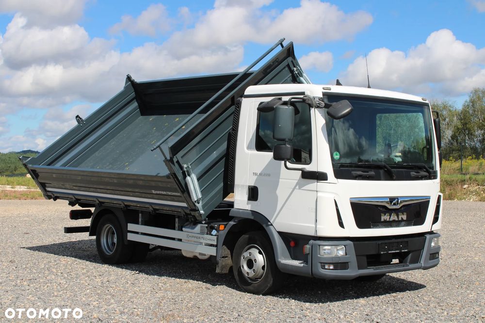 MAN TGL 12.220 12.250 Nowy 3-stronny WYWROT Kiper Wywrotka Manual Klima Blokada mostu TGM Atego Eurocargo Midlum - 16
