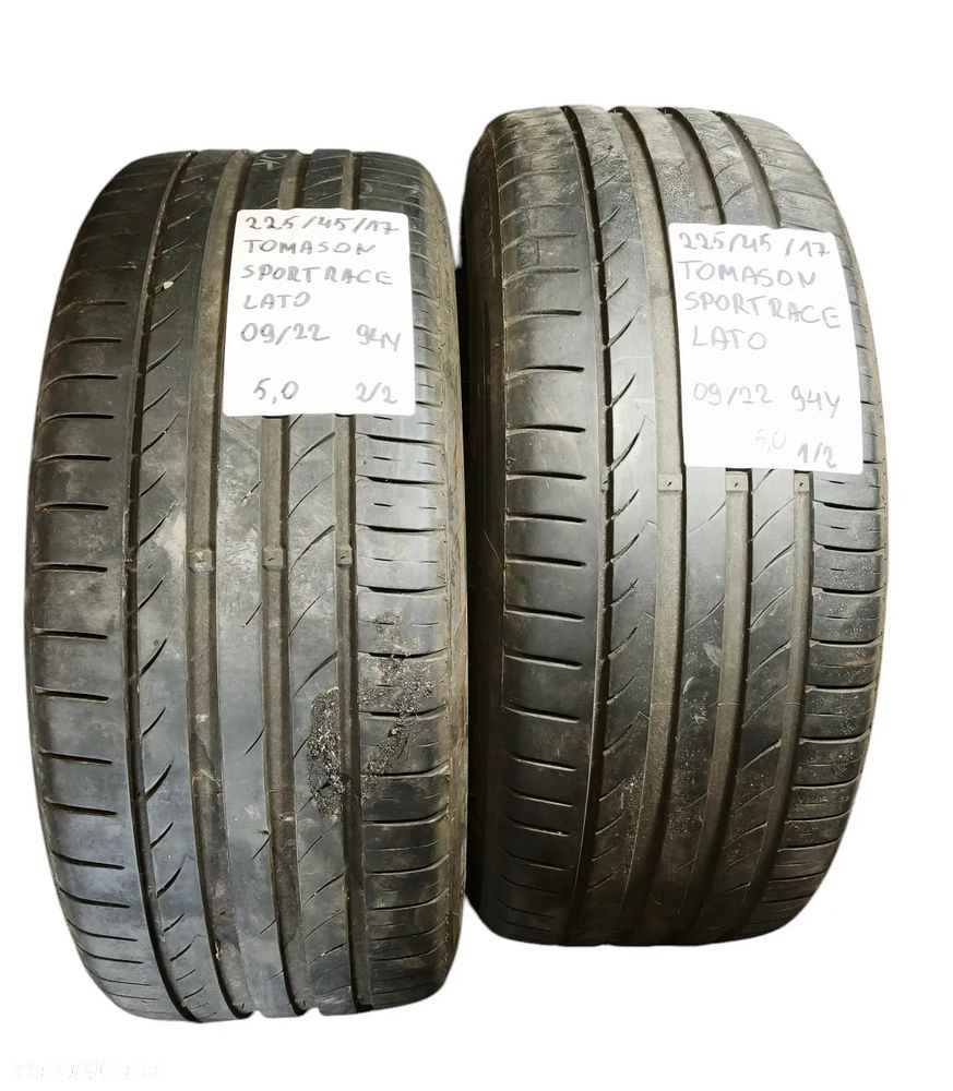 Tomason SPORTRACE 225/45/17 opona x2 94Y LATO