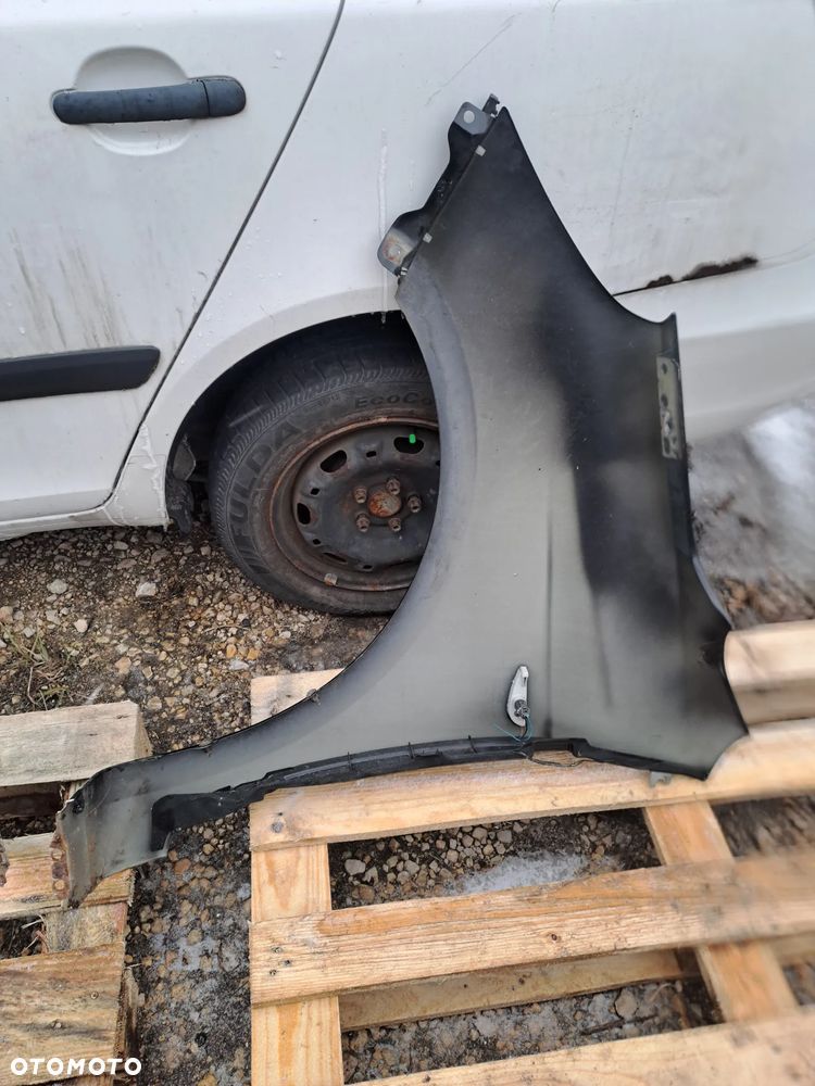 Hyundai I20 błotniki maska zderzak przód drzwi kompletne kod lakieru FR czarne - 9