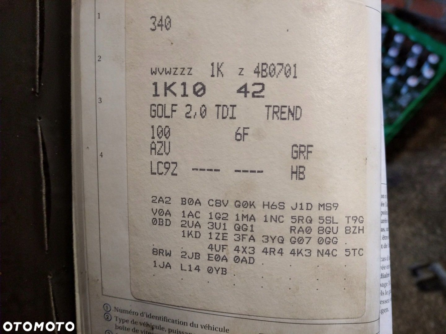 VW GOLF 5 V 1K1 PRZÓD ZDERZAK BŁOTNIK MASKA LC9Z LAMPA PAS CHŁODNICE - 8