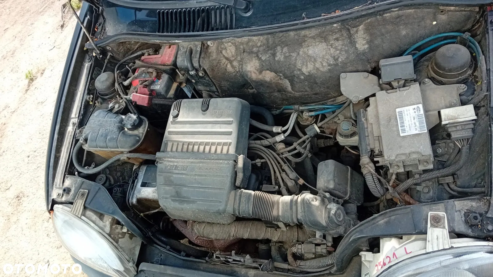 Tylko Części Fiat Seicento 1.1 SPI 54KM 40kW 176B2.000 98r-00r Lakier 601 - 11