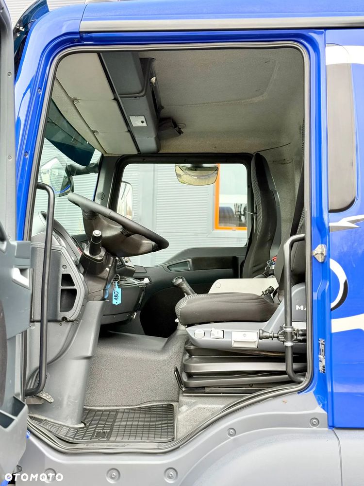 MAN TGM TGL TGS 18.250 // wywrotka 3-S + HDS HMF 1420 - K2 // budowlanka // energetyka //żuraw dzwig kran crane // Świeżo sprowadzony - 32