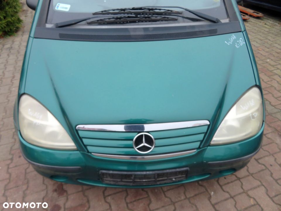 MASKA ZDERZAK BŁOTNIKI LAMPY A-KLASA W168 282 MERCEDES 1997-2001 ZIELONY JUNGLE PRZÓD KOMPLETNY - 2