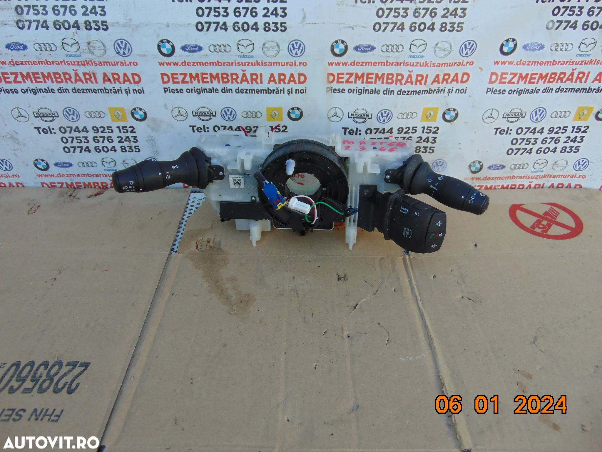 Bloc lumini Renault Master dupa 2018 Opel movano spirala volan manete complete cod 255675983r - 1