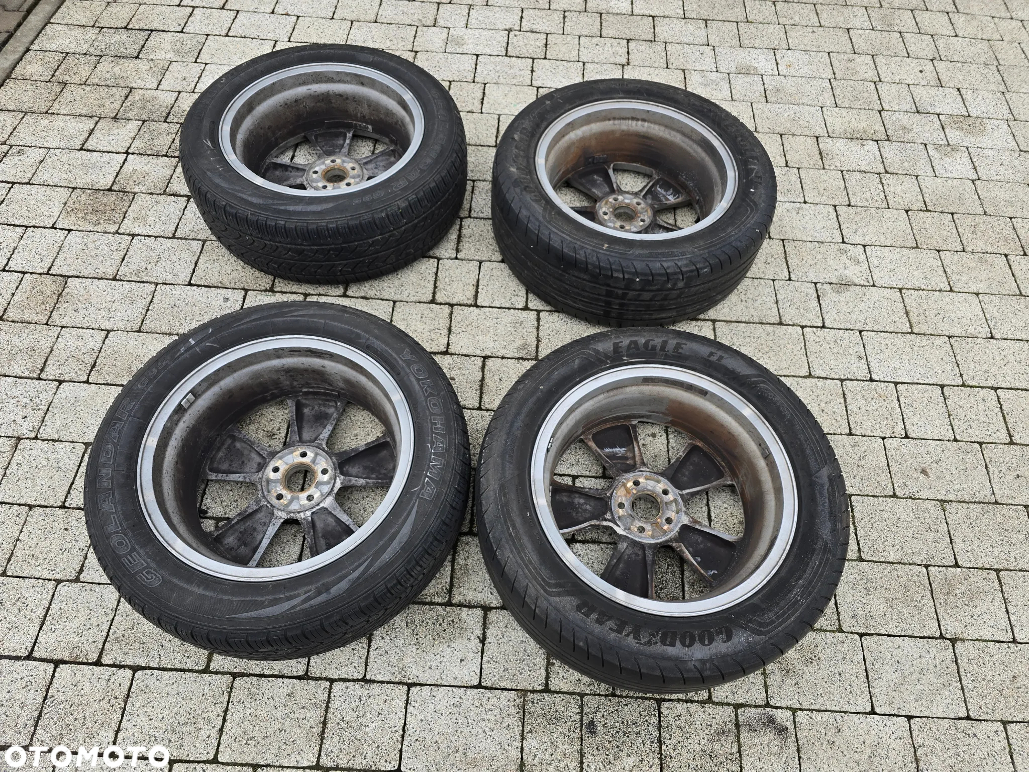 Koła SUBARU Forester SH Outback BR felgi Alumiowe Oryginał 7Jx17 et48 ch 56,1 opony 225/55r17 - 21