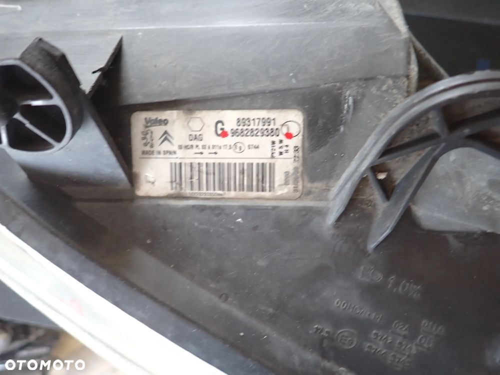 CITROEN BERLINGO LUB PARTNER LAMPA PRZEDNIA PRZÓD LEWA EU  NR 9682829380 ROK 2008-2012 - 4