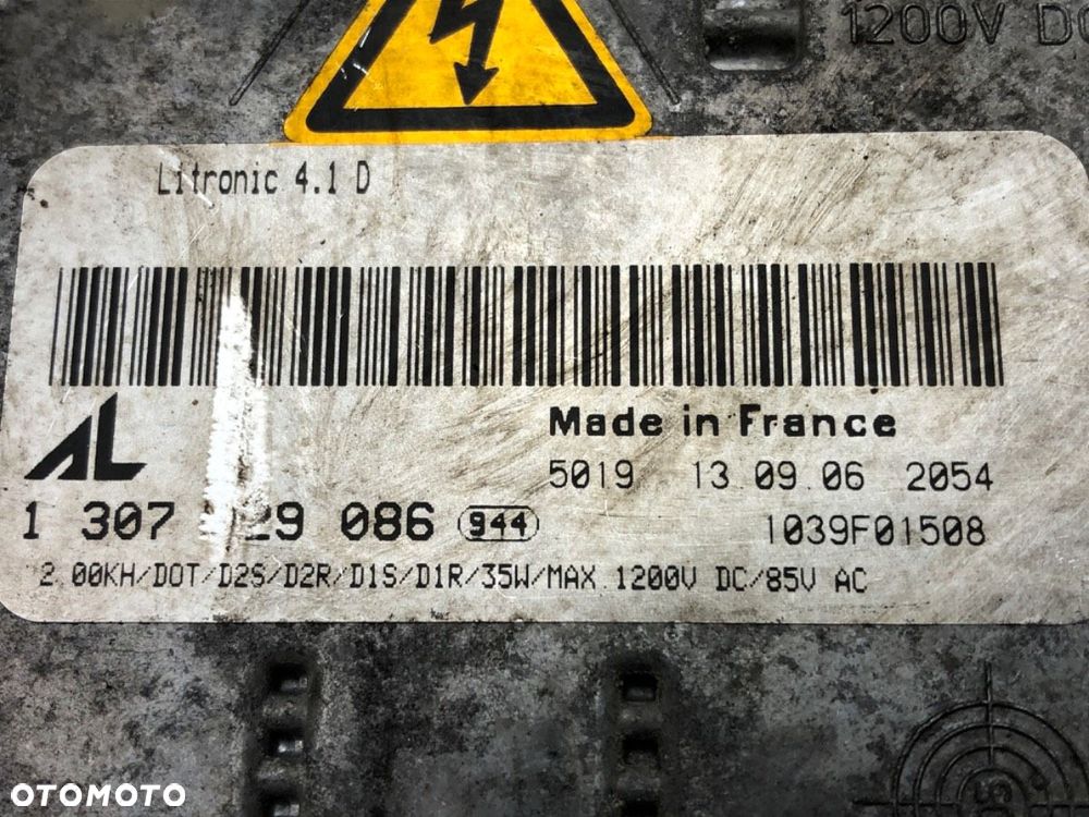 PRZETWORNICA XENON - 100.00 PLN - MAZDA 6 Station Wagon (GY) 2002 - 2008 2.0 DI (GY19) 105 kW [143 - 3