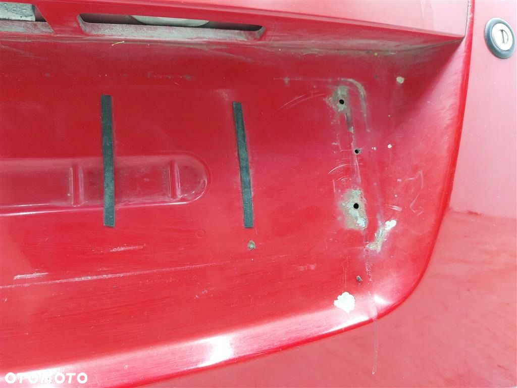 Klapa tył tylna Kia Picanto I  2004-2010 CZERWONA - 8
