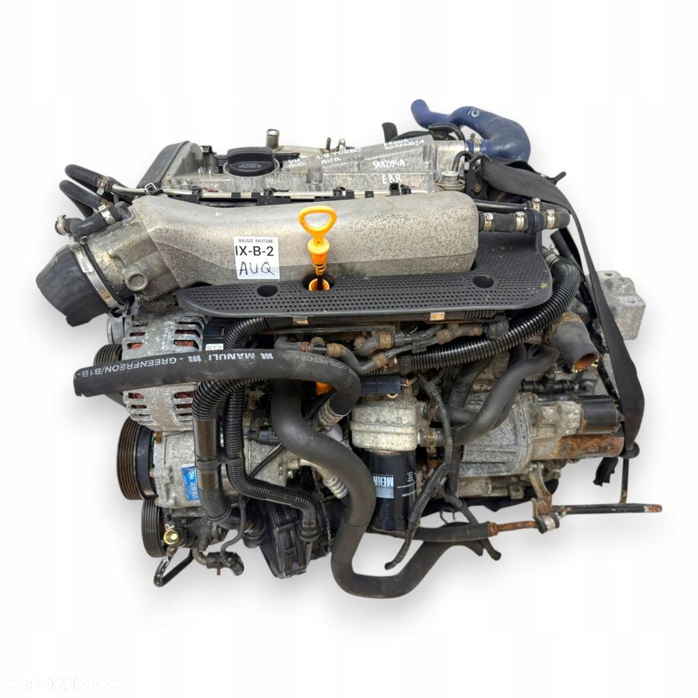 SILNIK AUQ Seat Leon I Toledo II Skoda Octavia RS 1.8 20V T TURBO kompletny - 1
