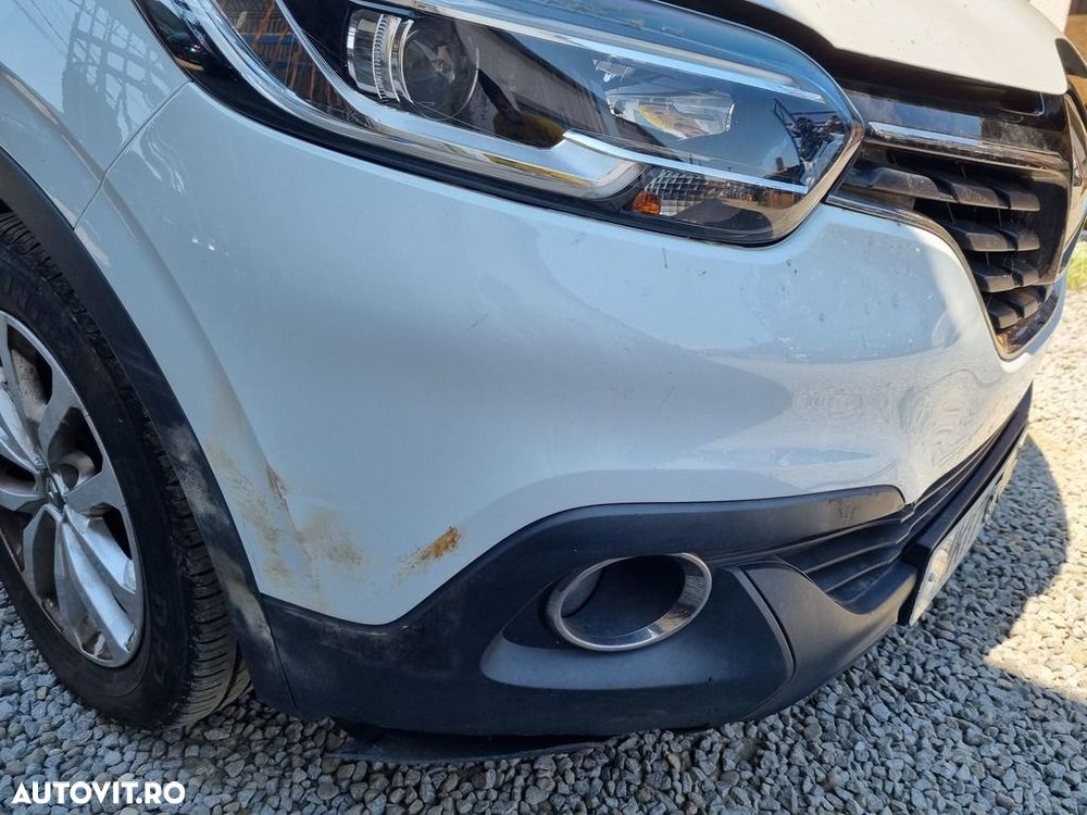 Bara fata Renault Kadjar 2015 - 2018 Alb (1310) model fara spalatoare far Crapata jos - 2
