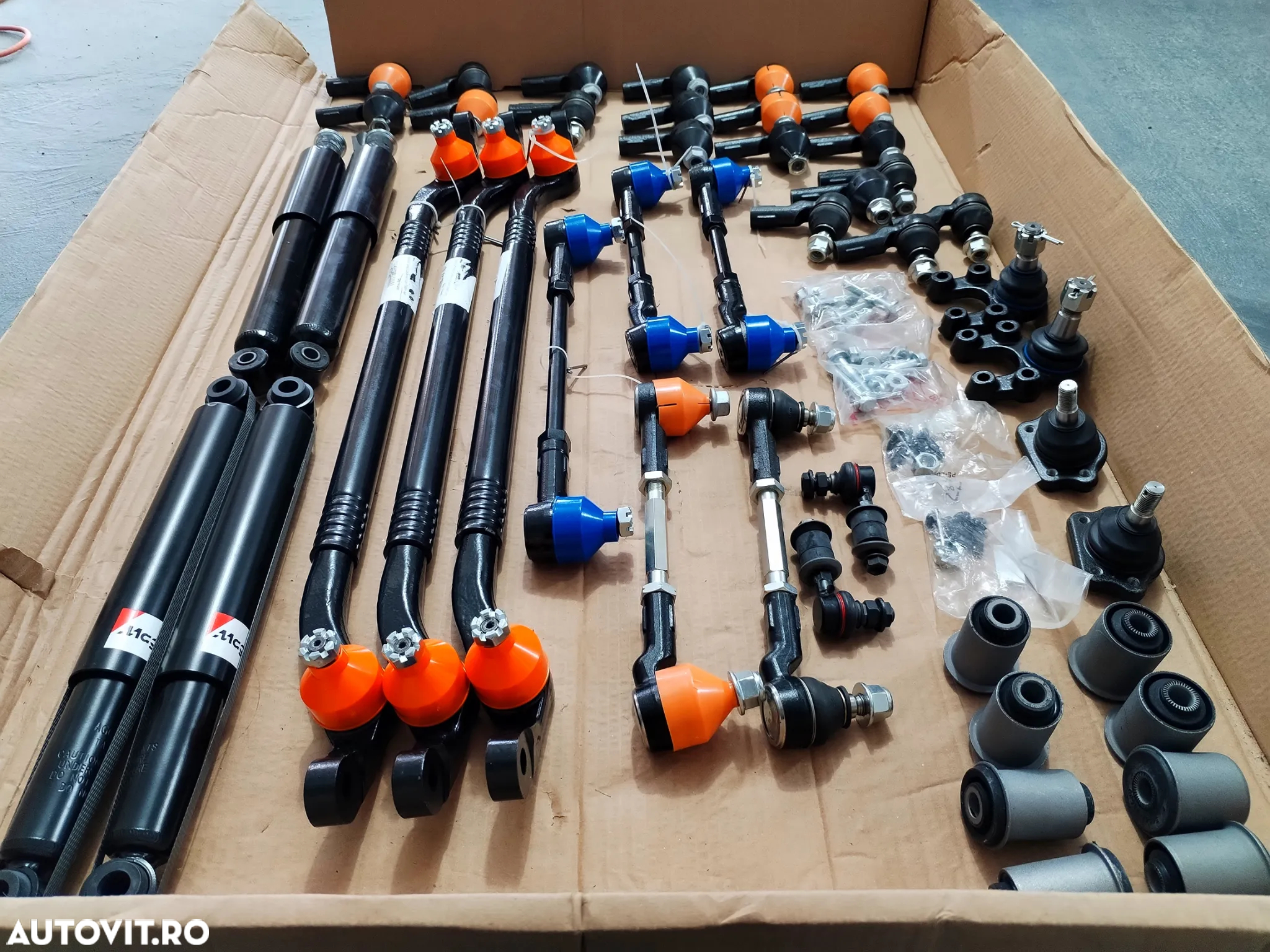 NISSAN CABSTAR 2004-2006 SISTEM CU BRATE BASCULE DIRECTIE SUSPENSIE CAP BARA LEVIER DIRECTIE CREMALIERA PIVOT BIELETA BUCSE TRAPEZA ANTIRULIU - 9