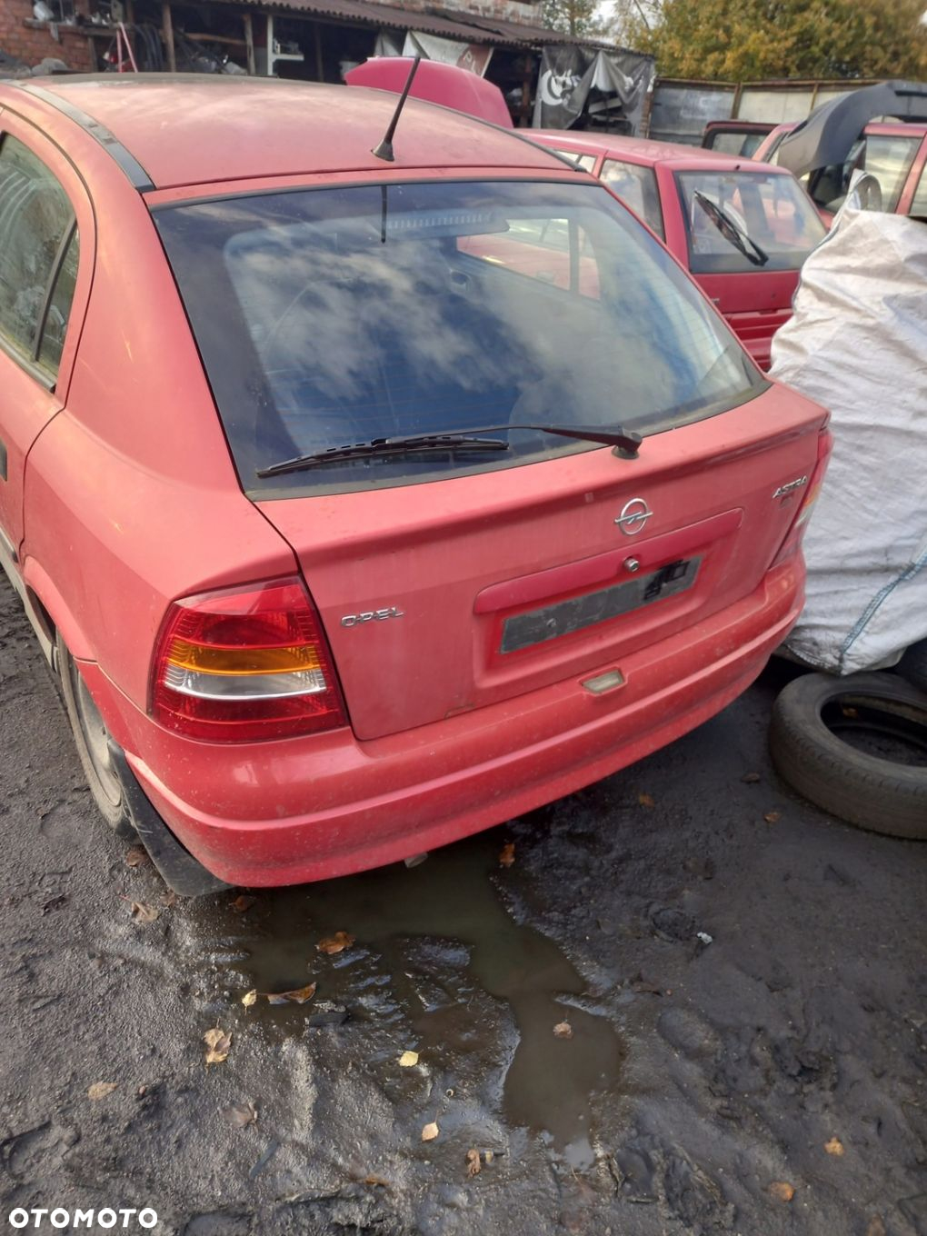 SZYBA Z Drzwi prawe przednie Opel astra G II 2001r Y 547 - 3