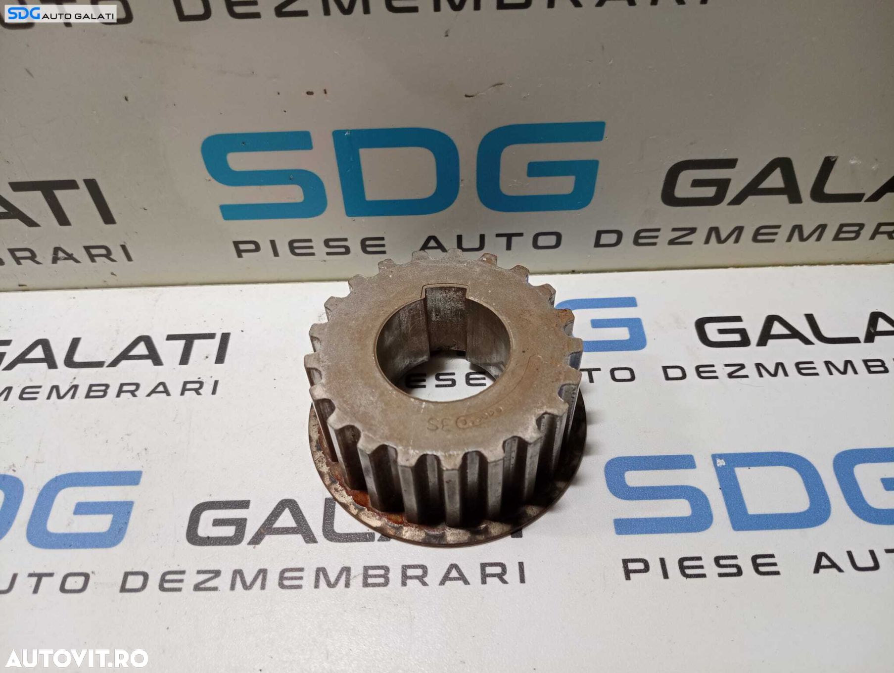 Pinion Fulie Roata Dintata Vibrochen Arbore Cotit si Inel Ford Focus 3 2.0 TDCI 2010 - 2015 Cod 9661107080 [M5688] [M5689] - 1