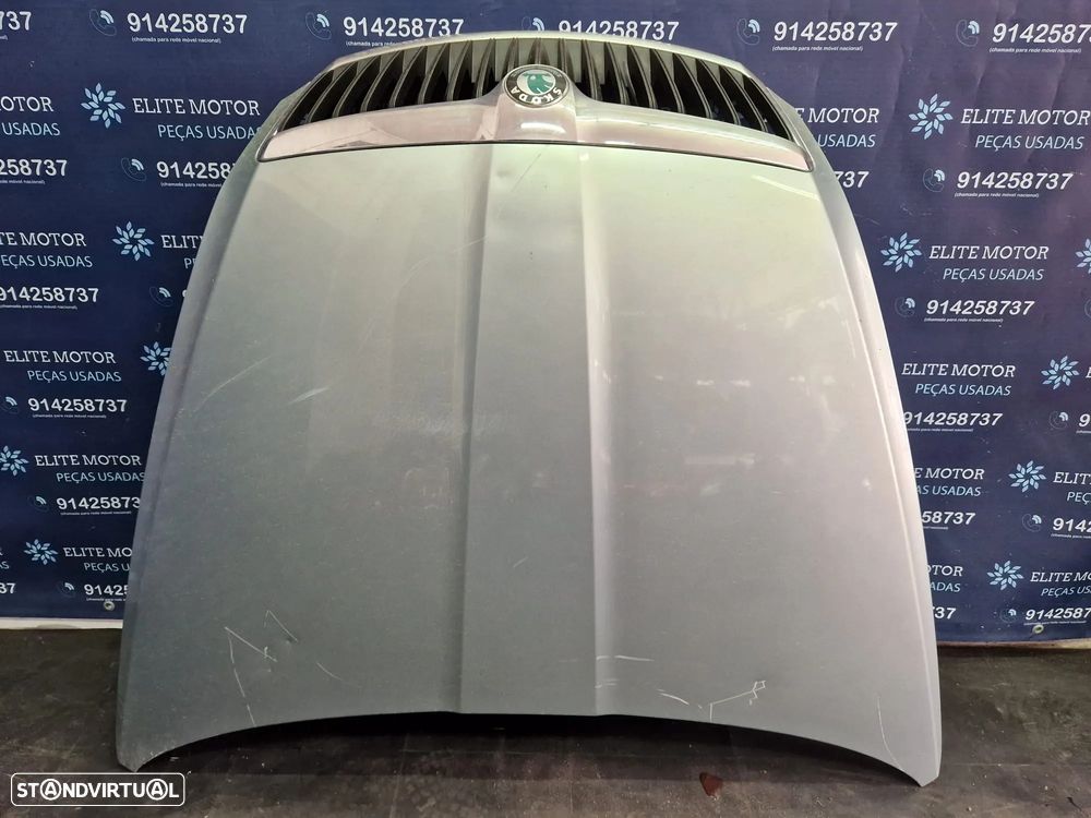 Frente completa usada SKODA OCTAVIA II 2.0 TDI FACELIFT 140CV capot parachoques guardalamas oticas - 13