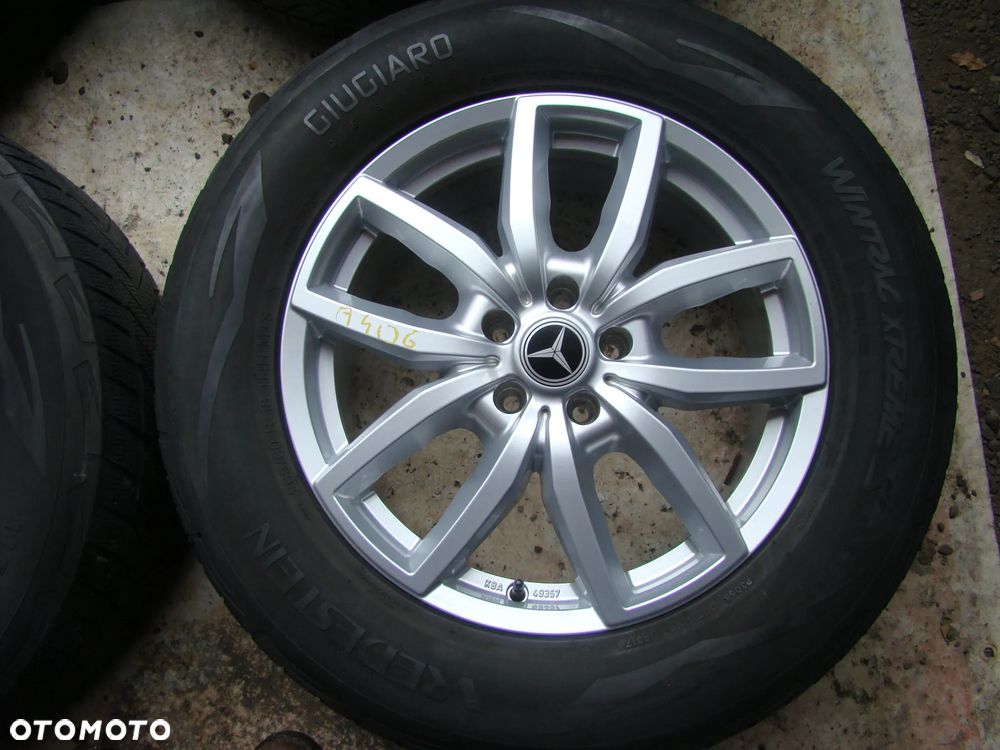 a406 5x112 Mercedes GL X164 X166 W164 W166 GLS X166 W166 8jx18 opony zima 265/60 R18 - 3