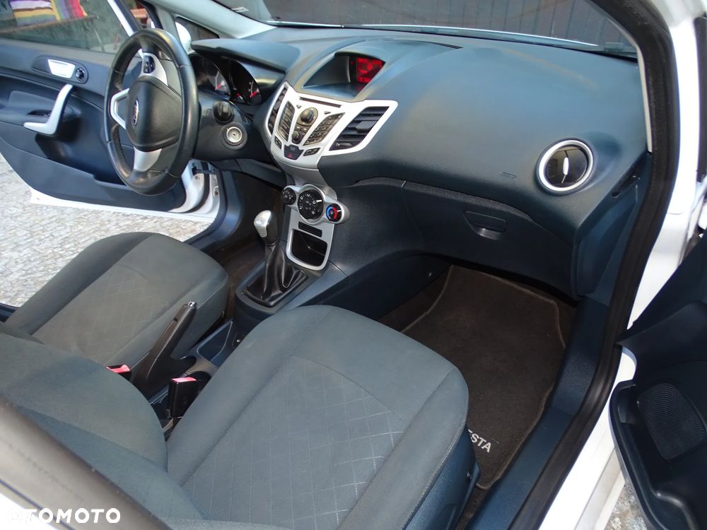 FORD FIESTA MK7 1.6D 2012 CZĘŚCI STAN BARDZO DOBRY BIAŁY - 6