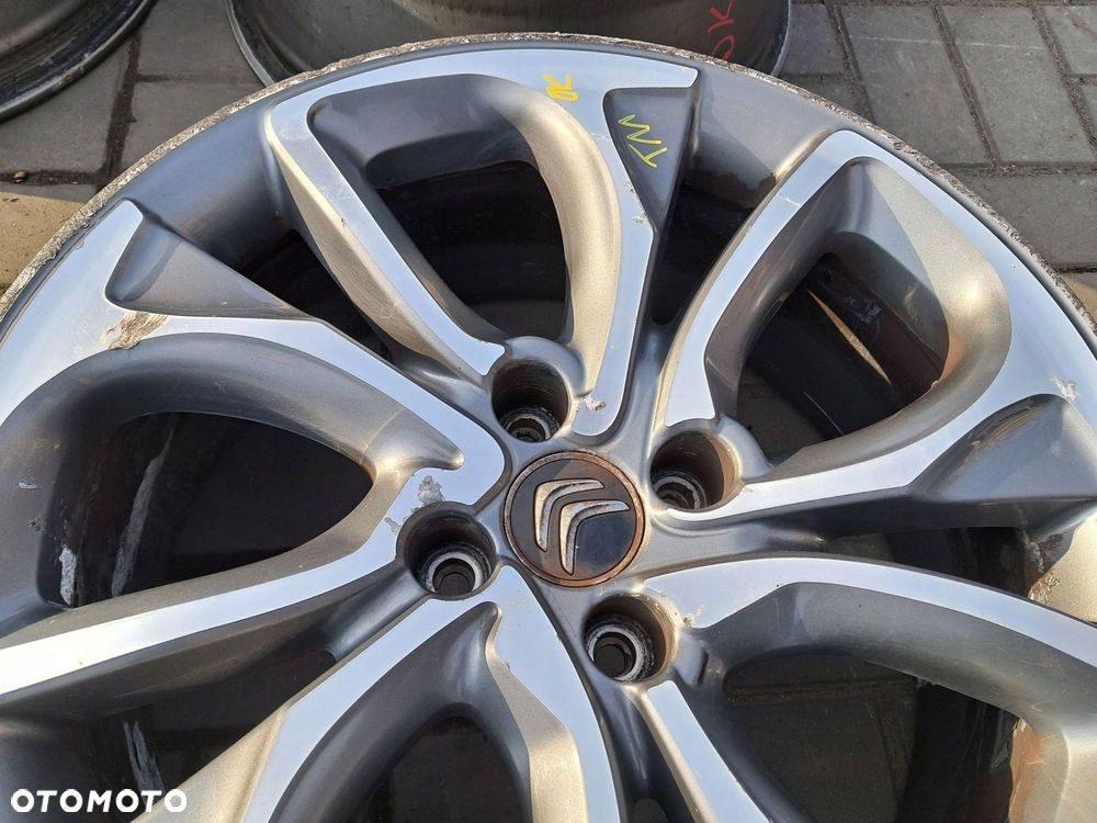citroen ds4 c4 ii b7 felgi aluminiowe 18" 7,5 et29 4x108 9688904377 - 4