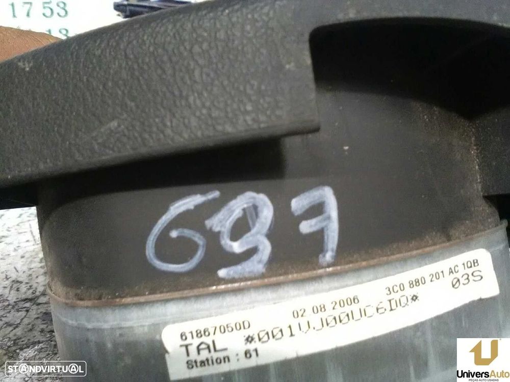 AIRBAG FRONTAL ESQUERDO VOLKSWAGEN PASSAT 2009 -3C0880201AC - 1