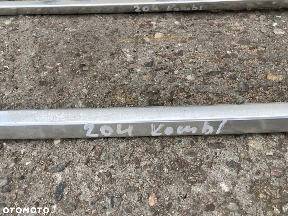 MERCEDES 204 kombi relingi chrom komplet - 2