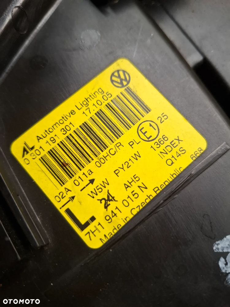 NOWA ORYGINALA LAMPA LEWA PRZOD PRZEDNIA VW T5 03-09 SLASK WYSYLKA - 4