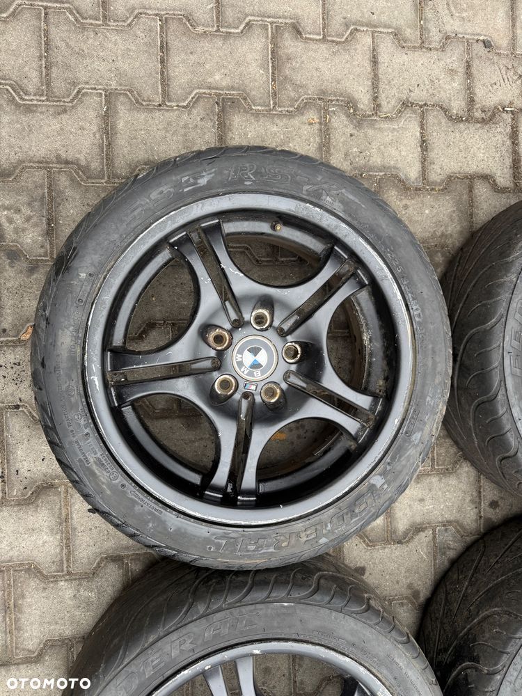 Styling 68 Koła felgi m pakiet e46 17” 7,5j 8,5j oryginalne opony - 2