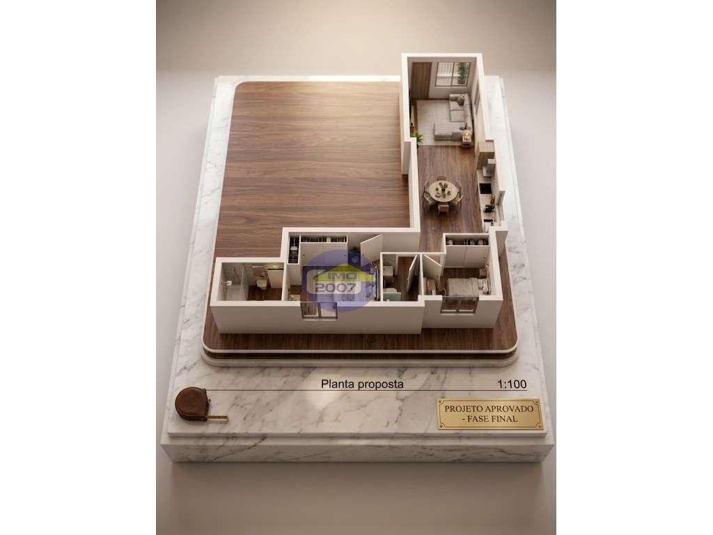 Apartamento T2 Vergada - Grande imagem: 4/4