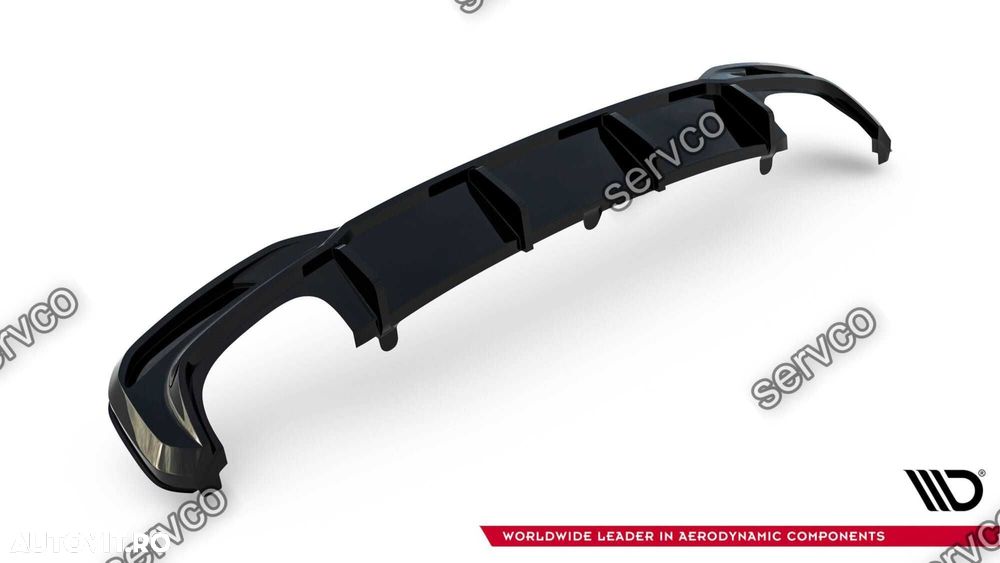 Difuzor bara spate Bmw Seria 5 G30 G31 M pachet M550i Sedan v10 Maxton - 6