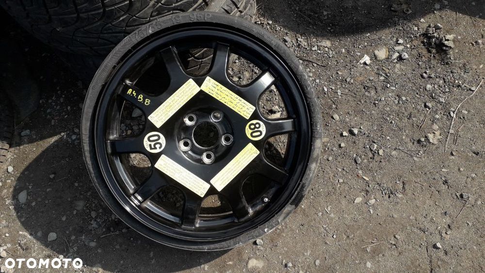 Koło dojazdowe dojazdówka 19' Audi A4 B8 175/55R19 5x112 - 1