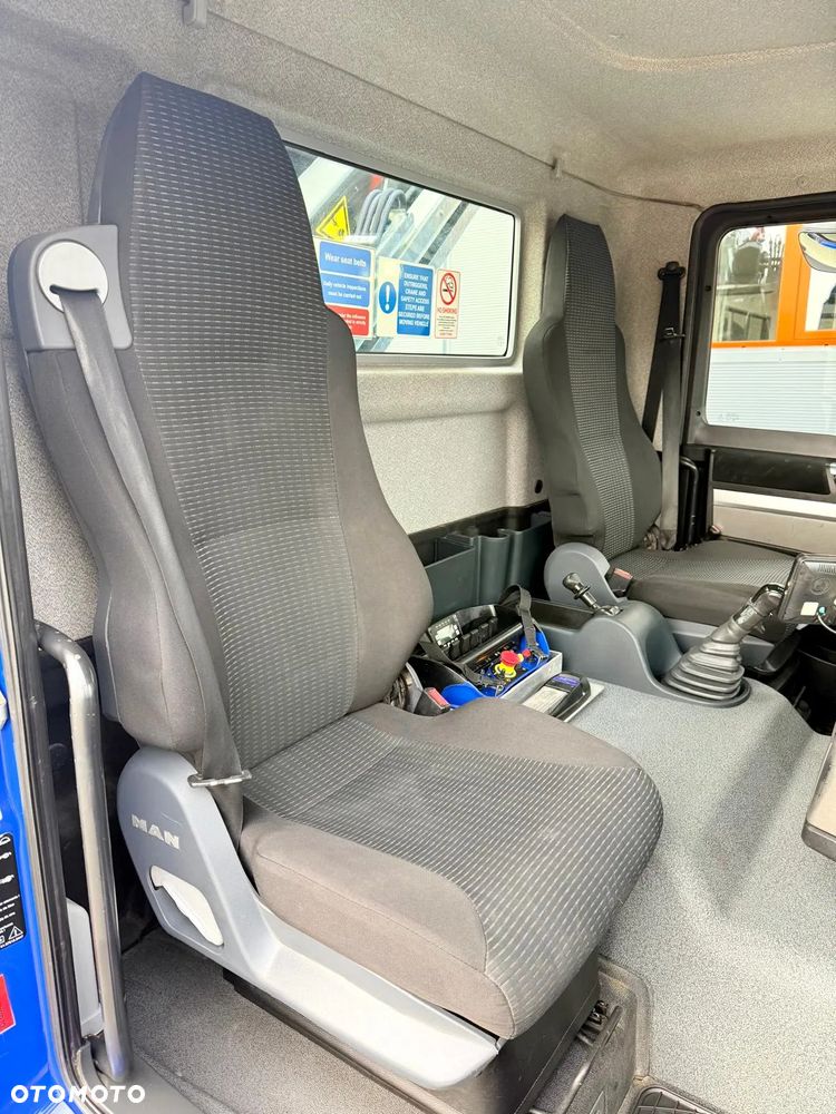 MAN MAN TGM TGL TGS 18.250 // E6 // wywrotka + HDS HMF z pilotem // 4x2 // budowlanka // kiper wywrot żuraw dzwig kran Crane - 37