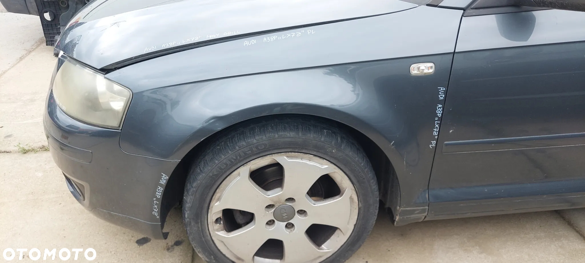 AUDI A38P "LX7Ż" WSZYSKIE CZĘŚCI - 13