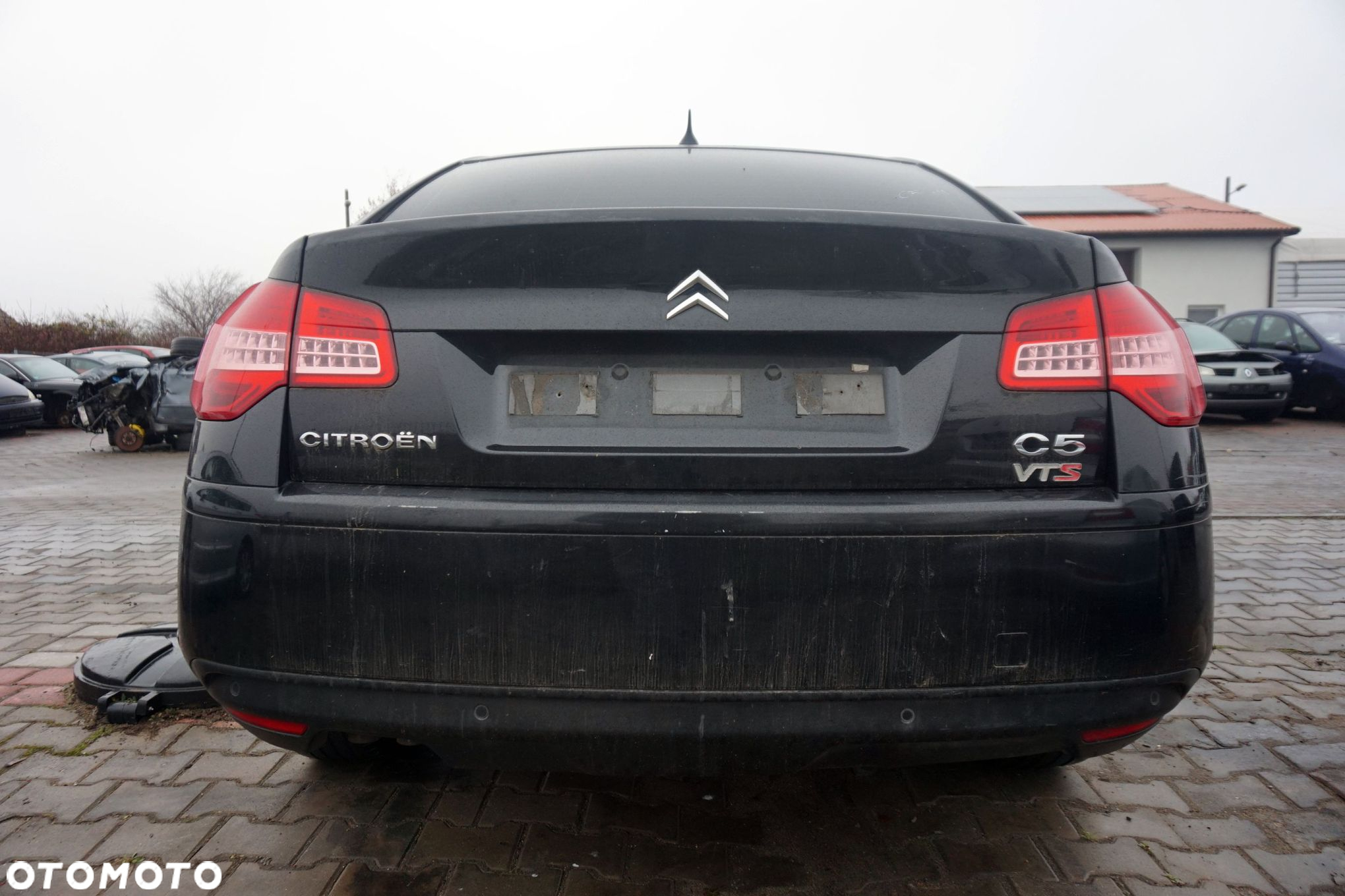 CITROEN C5 III X7 SEDAN 2008 KTVD 2.2 HDI DW12BTED4 170KM 20MB21 CZARNY na części - 4