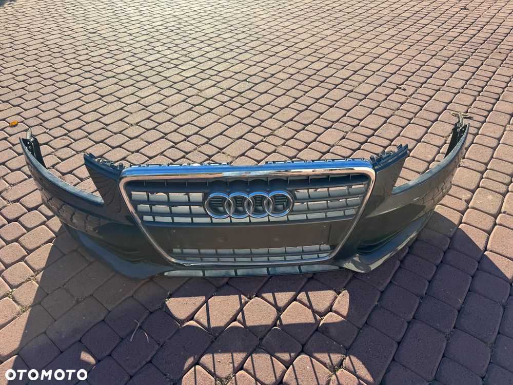 ZDERZAK PRZÓD KOMPLETNY AUDI A4 B8 SPRYSKI POD XENON - 7