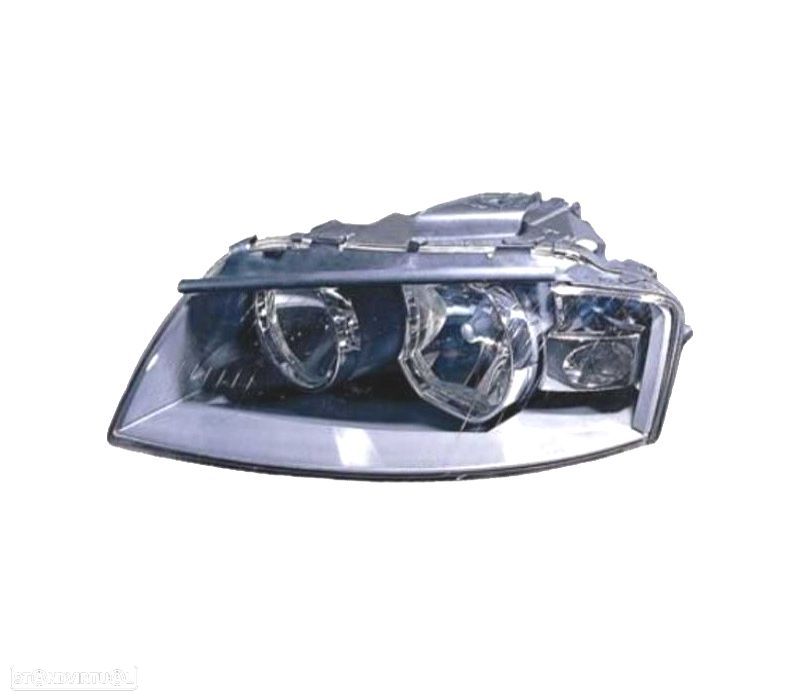 FAROL ESQ OPTICAS PARA AUDI A3 8P 03-08 8PA 04-08 - 1