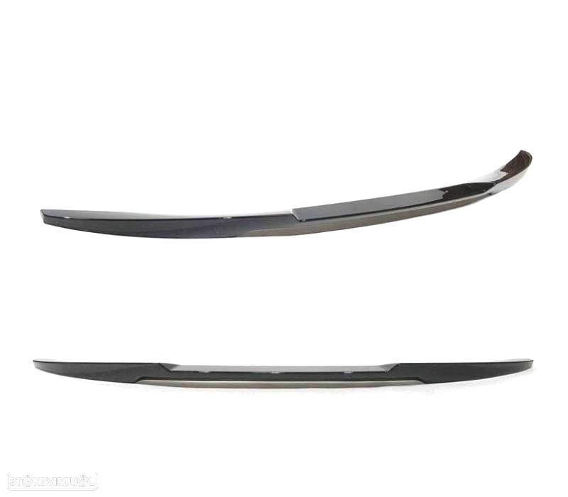 AILERON LIP BMW F44 20- LOOK M4 PRETO BRILHANTE - 3