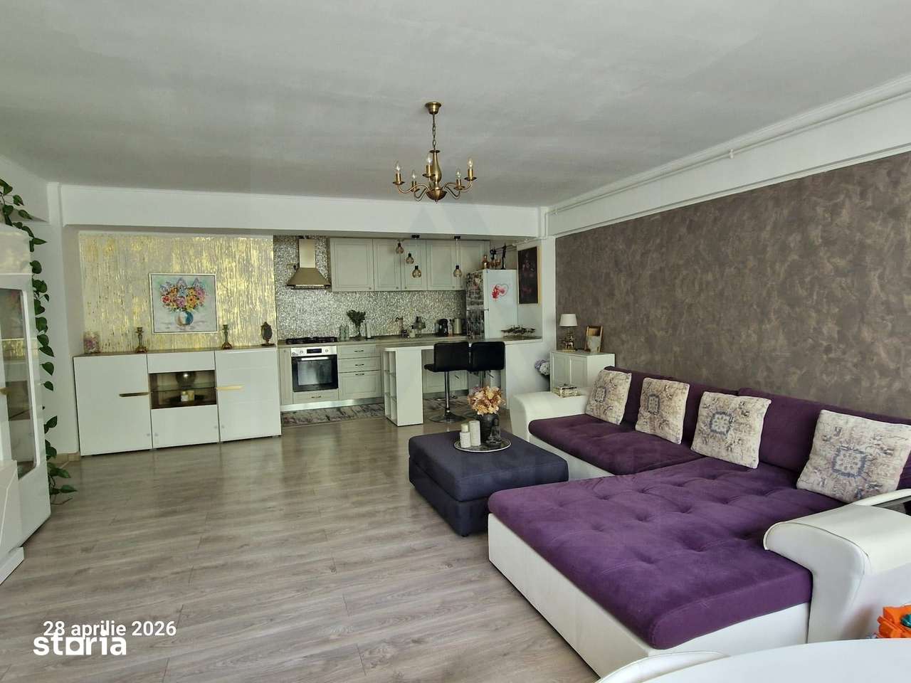 Apartament cu 3 camere 2 dormitoare 80 mp utili etaj 1 Doamna Stanca — fotografia 2