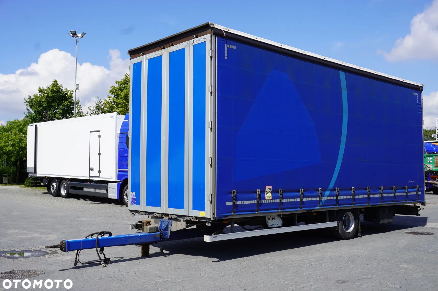 Gniotpol Przyczepa przejazdowa tandem Gniotpol  / 10t / 2018 / 19 palet - 1