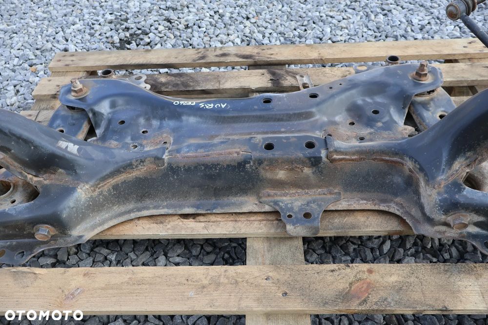 TOYOTA AURIS I COROLLA E15 06-12 BELKA ZAWIESZENIA PRZÓD PRZEDNIA SANKI TRAWERS - 4