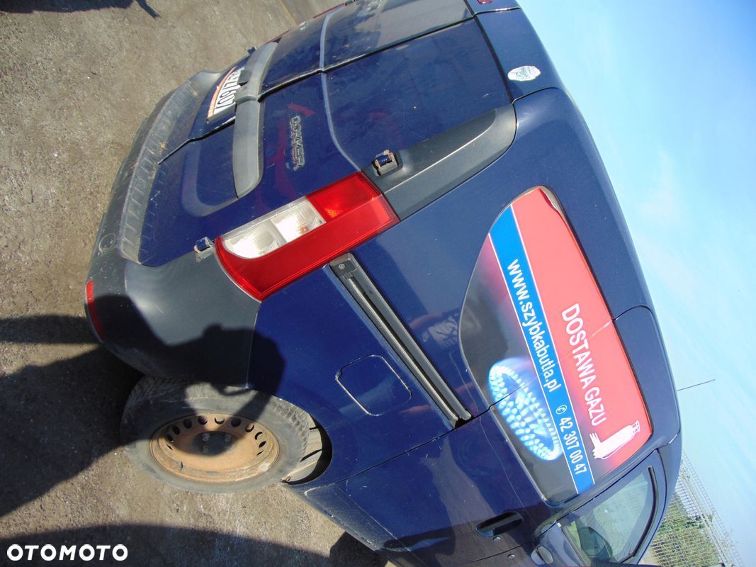 BŁOTNIK PRAWY TYŁ ĆWIARTKA BOK DACIA DOKKER - 1