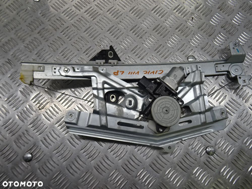 HONDA CIVIC VIII HB 5D 1.4B PODNOŚNIK MECHANIZM SZYBY LEWY PRZÓD PRZEDNI - 1