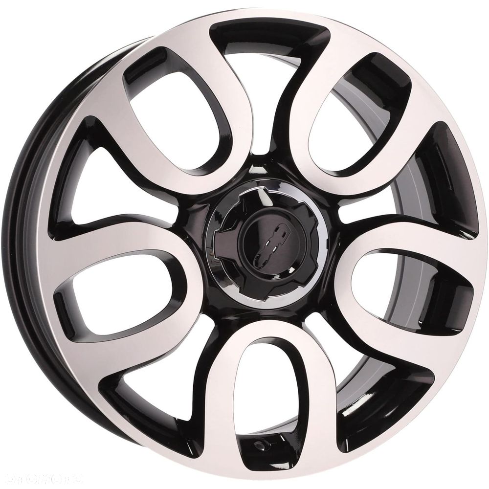 4x Felgi 17 5x98 m.in. do FIAT 500L Doblo Scudo ALFA ROMEO 147 156 164 GT GTV Spider - L1291 - 7