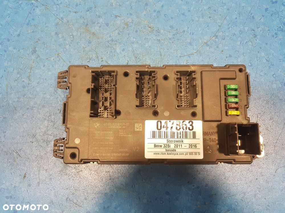 BMW 3 F30 STEROWNIK MODUŁ REM 9298959 - 6