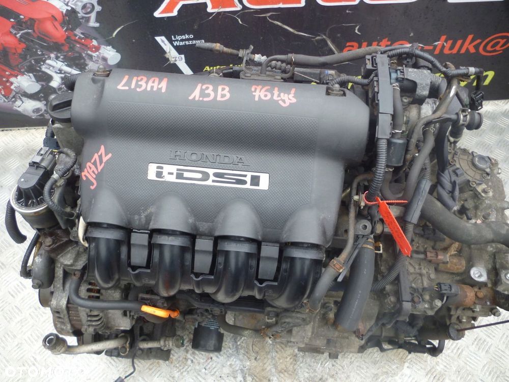 SILNIK HONDA JAZZ 1.3 i-DSI L13A1 76 TYS - 2